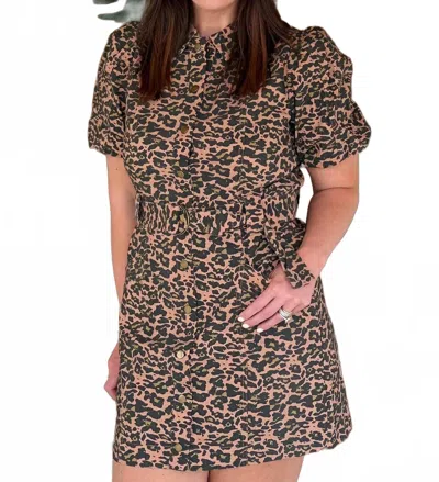 Fate Cat Walk Mini Dress In Black In Multi