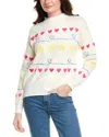 Fate Embroidered Sweatshirt In Transparent