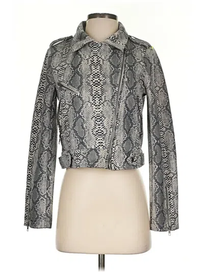Pre-owned Fate Jacket In Gray