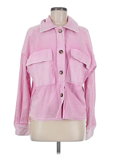 Pre-owned Fate Jacket In Pink