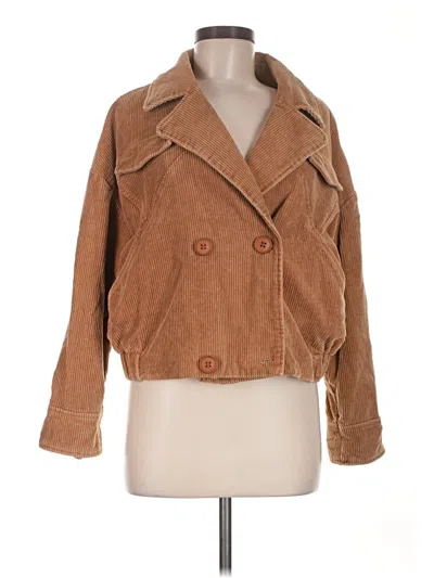 Pre-owned Fate Jacket In Tan