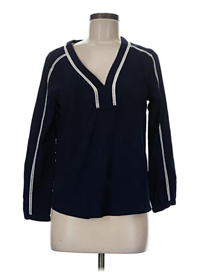 Pre-owned Fate Long Sleeve Blouse In Blue
