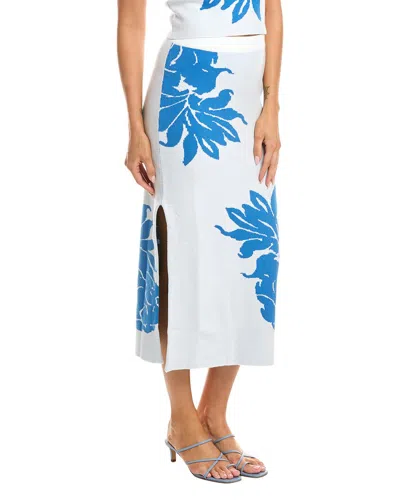 Fate Maxi Skirt In Blue