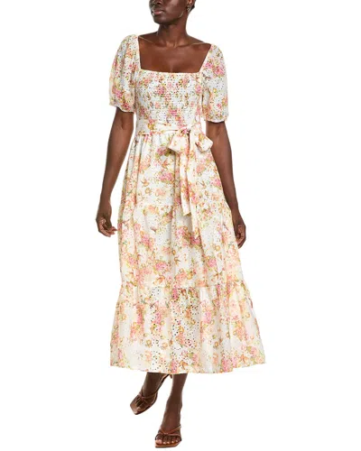 Fate Midi Dress In Animal Print