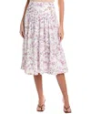 Fate Midi Skirt In Multi