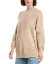 Fate Mock Neck Sweater In Brown