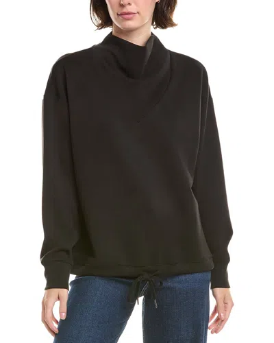 Fate Mock Neck Sweatshirt In Black