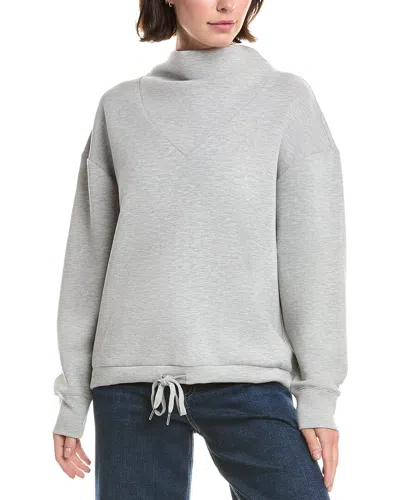 Fate Mock Neck Sweatshirt In Gray