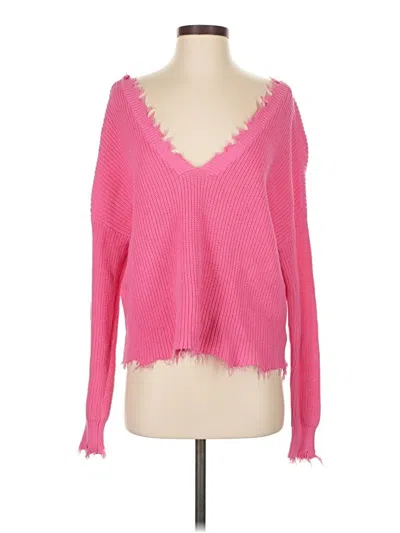Pre-owned Fate Pullover Sweater In Pink