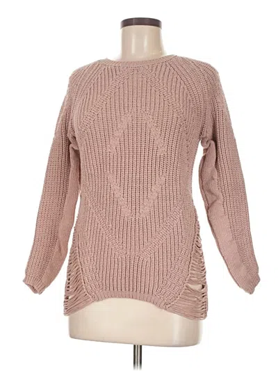 Pre-owned Fate Pullover Sweater In Pink