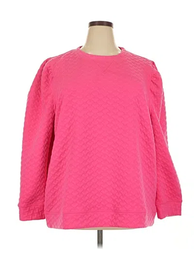 Fate Pullover Sweater In Pink