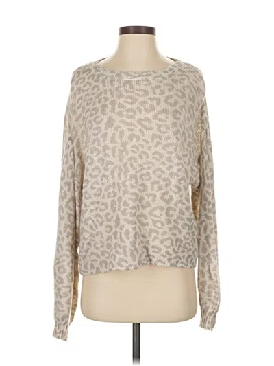 Pre-owned Fate Pullover Sweater In Tan