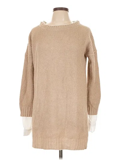 Pre-owned Fate Pullover Sweater In Tan