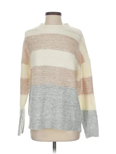 Pre-owned Fate Pullover Sweater In White