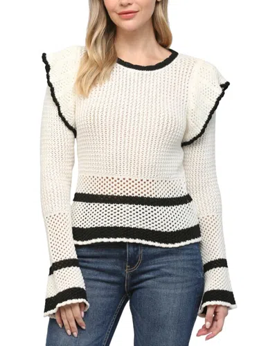 Fate Pullover In White