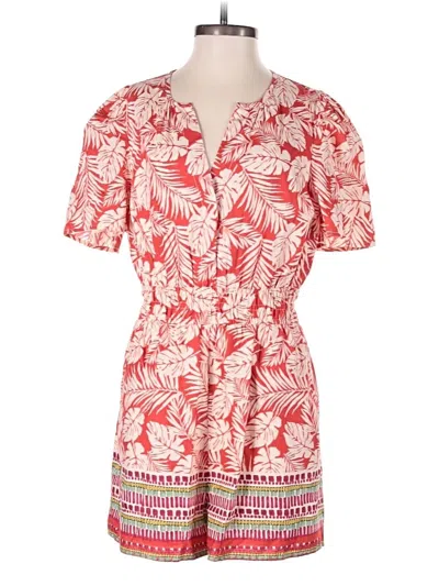 Pre-owned Fate Romper In Red