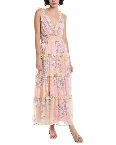 FATE RUFFLE TIERED MAXI DRESS