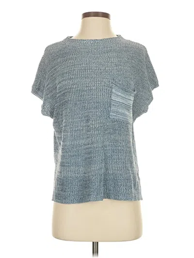 Pre-owned Fate Short Sleeve Turtleneck In Blue