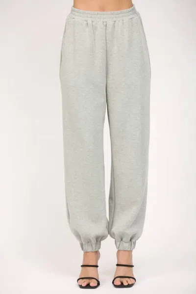 Fate Skies Jogger In Heather Grey In Gray