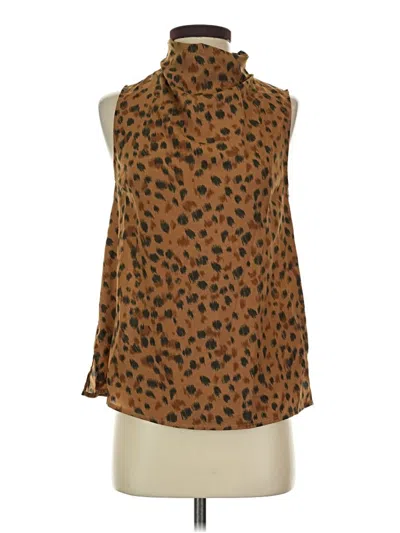 Fate Sleeveless Blouse In Brown