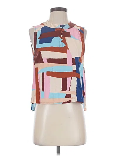Pre-owned Fate Sleeveless Blouse In Brown