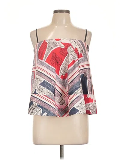 Pre-owned Fate Sleeveless Blouse In Ivory