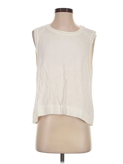Pre-owned Fate Sleeveless Blouse In Ivory