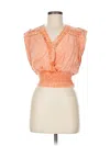 Fate Sleeveless Blouse In Orange