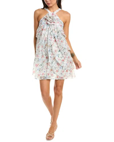 Fate Sleeveless Mini Dress In White