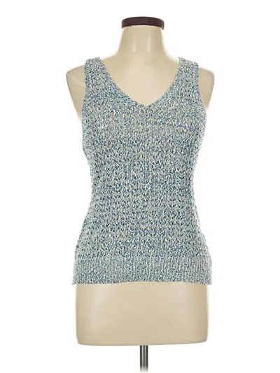 Pre-owned Fate Sleeveless Top Blue Sweetheart Neckline Tops
