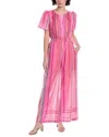 Fate Smocked Waist Jumpsuit In Pink