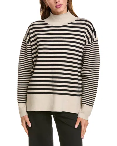 Fate Stripe Sweater In Transparent
