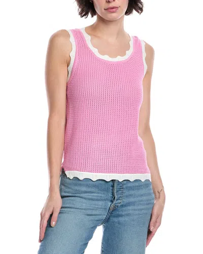 Fate Sweater Tank In Pink