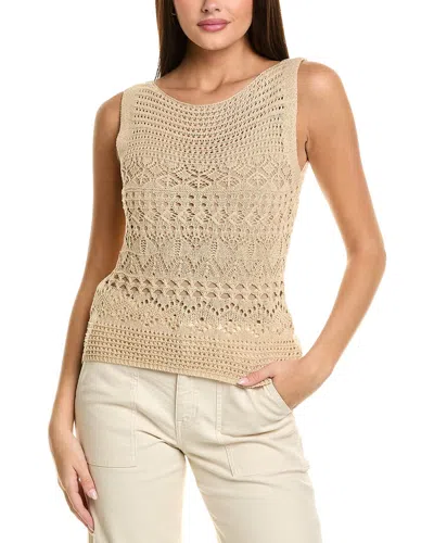 Fate Sweater Vest In Yellow