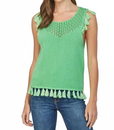 Fate Tassel Tank In Green