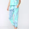 Fate Tie Dye Jogger Pants In Teal