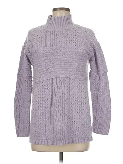 Pre-owned Fate Turtleneck Sweater In Purple