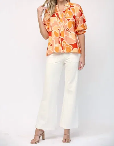Fate Two Front Pocket Ponte Flare Pant In White