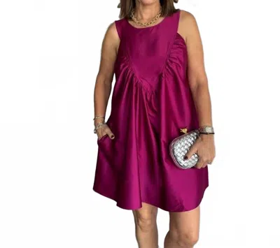 Fate Women's Mod Mini Dress In Magenta In Pink