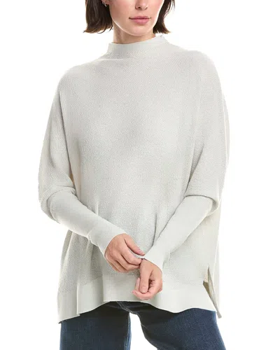 Fate Wool-blend Mock Neck Sweater In White
