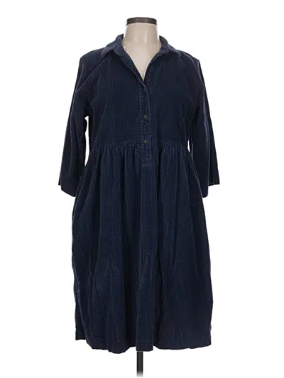 Pre-owned Fatface Casual Dress In Blue
