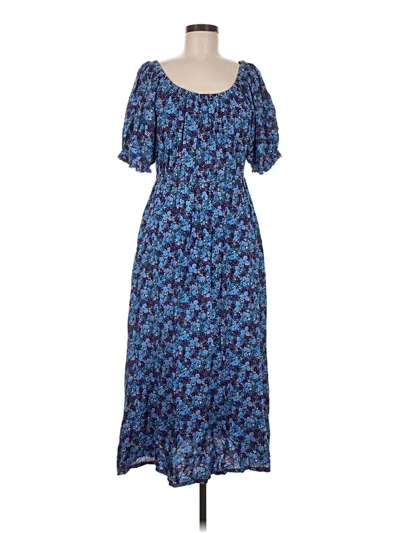 Pre-owned Fatface Casual Dress In Blue