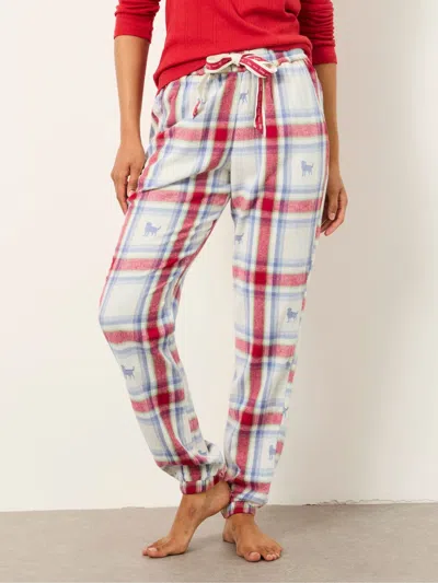 Fatface Cora Multi Dog Jacquard Pyjama Bottoms