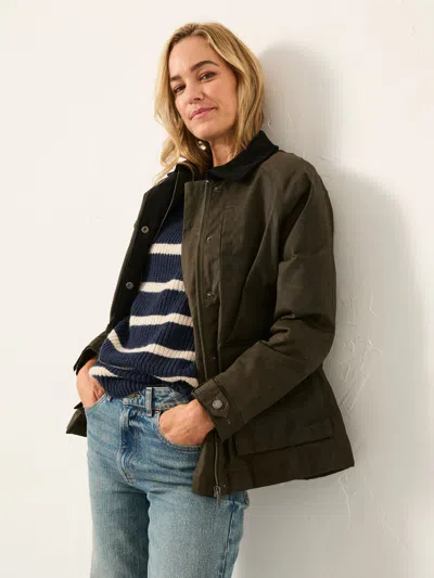 Fatface Devon Dark Green Heritage Jacket