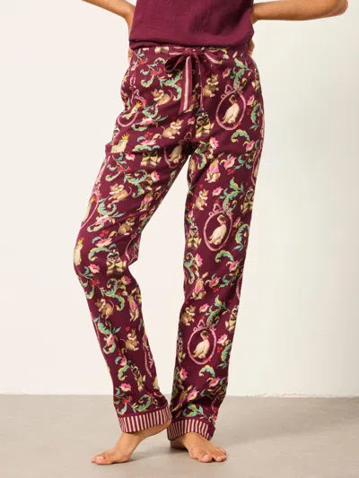 Fatface Eva Plum Purple Fairytale Pyjama Bottoms