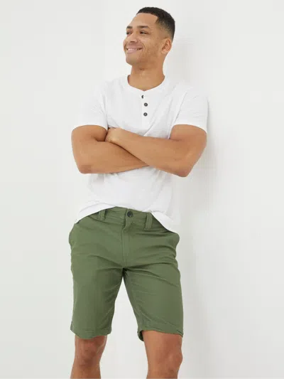 Fatface Green Stow Flat Front Shorts