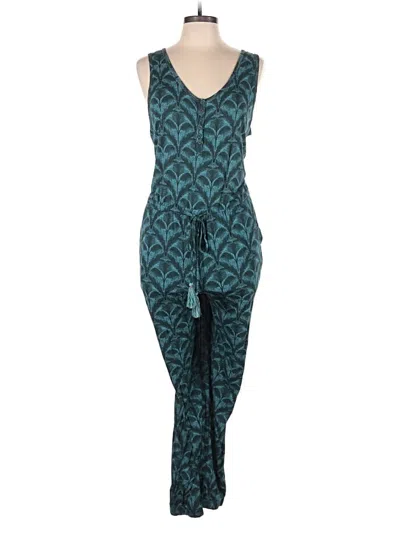 Pre-owned Fatface Jumpsuit In Blue