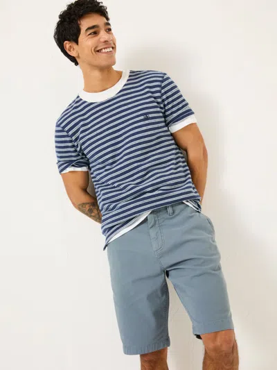 Fatface Light Blue Stow Garment Dye Shorts