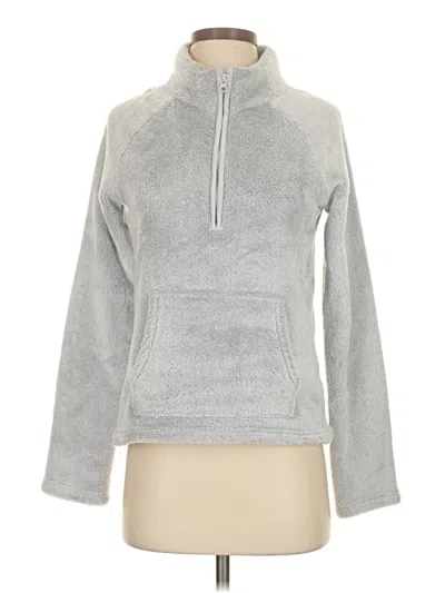 Pre-owned Fatface Pullover Hoodie In Gray