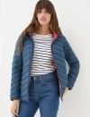 Fatface Ruby Lightweight Puffer Jacket In Teal Green
